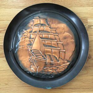 Vintage Copper Wall Art - Nautical Collectible